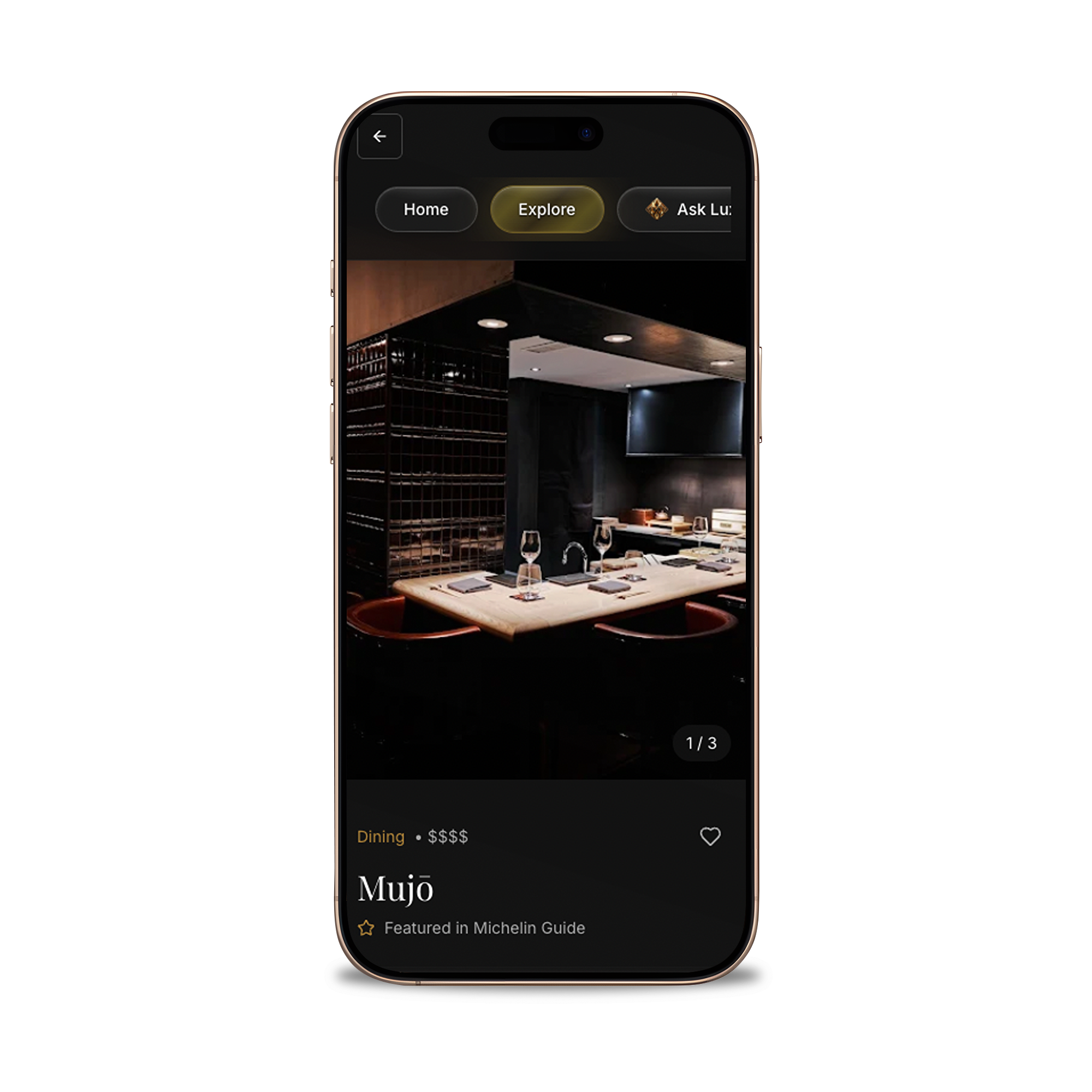 LUXE AI app preview 3